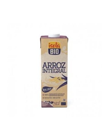 BEBIDA VEGETAL DE ARROZ integral 1lt 6uds. S/A ISOLA