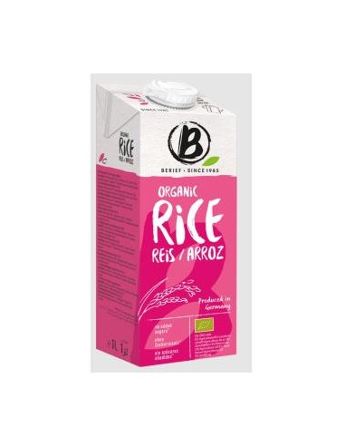 BEBIDA VEGETAL DE ARROZ berief 1lt 8uds. BIO BERIEF