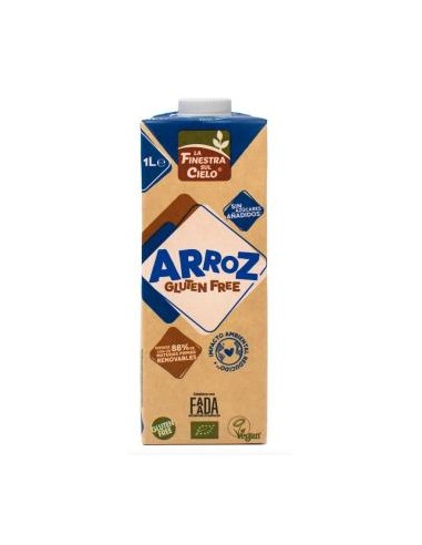 BEBIDA VEGETAL DE ARROZ 1lt 6uds. BIO SG VEGAN LA FINESTRA SUL CIELO