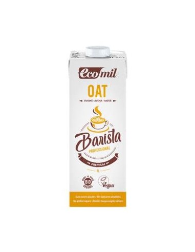 ECOMIL BEBIDA DE AVENA BARISTA 1lt 6uds. BIO ALMOND