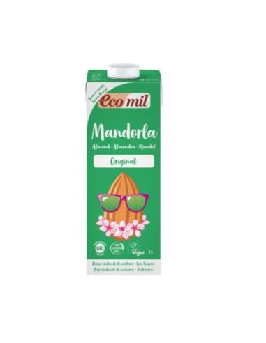 ECOMIL BEBIDA DE ALMENDRA MANDORLA ORIGINAL 1lt. ALMOND