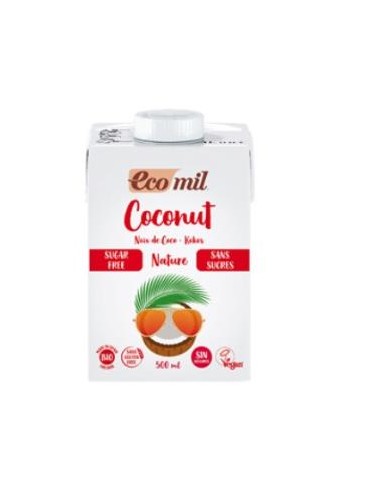 ECOMIL BEBIDA DE COCO COCONUT NATURE 500m BIO S/A ALMOND