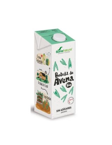 BEBIDA VEGETAL DE AVENA 1lt 6uds. BIO S/A SORIA NATURAL