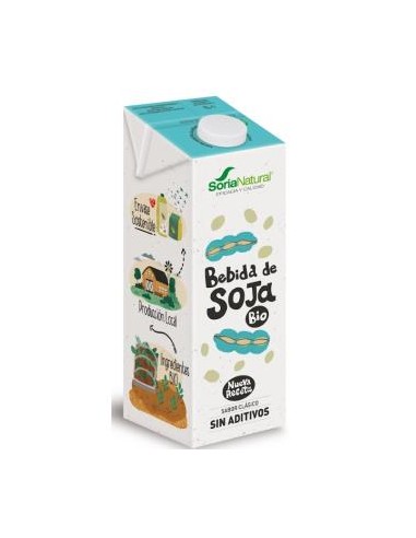 BEBIDA VEGETAL DE SOJA 1lt 6uds. BIO SORIA NATURAL