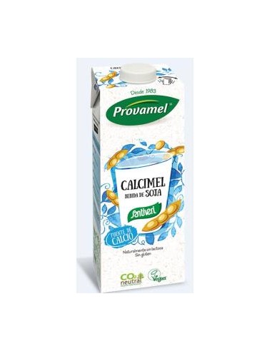 PROVAMEL BEBIDA VEGETAL DE SOJA CALCIMEL 1lt SANTIVERI