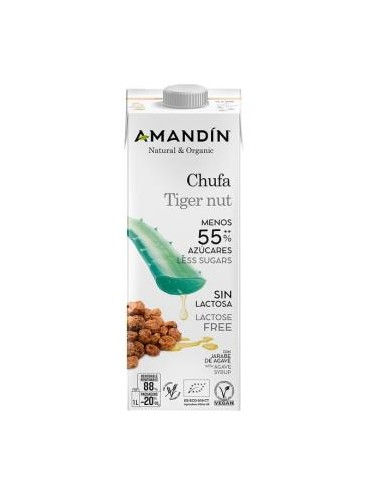 BEBIDA DE CHUFA 1LT 6UDS. BIO AMANDIN