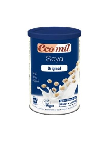 ECOMIL LECHE DE SOJA NATURAL en polvo 400gr. BIO ALMOND