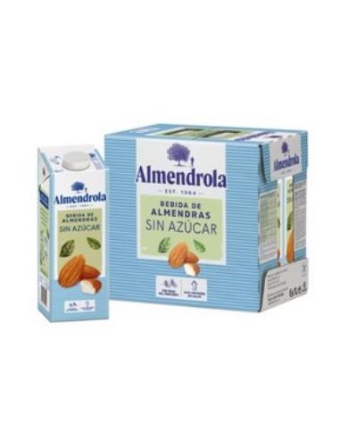 BEBIDA VEGETAL DE ALMENDRA 1lt 6uds. S/A ALMENDROLA