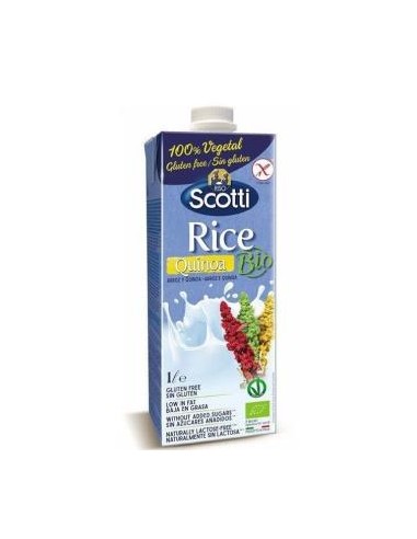 BEBIDA VEGETAL DE ARROZ Y QUINOA 1l. BIO SG VEGAN SCOTTI