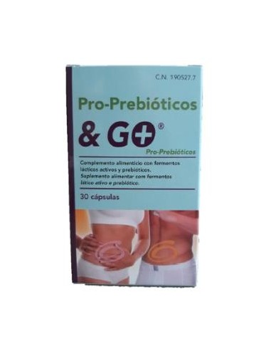 PRO-PREBIOTICOS 30cap. PHARMA & GO