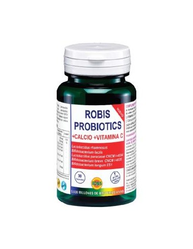 ROBIS PROBIOTICS +calcio+vit. C 30cap.