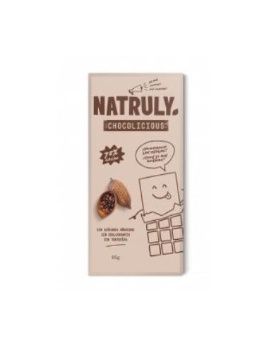 CHOCOLICIOUS NEGRO tableta 85gr. SG NATRULY