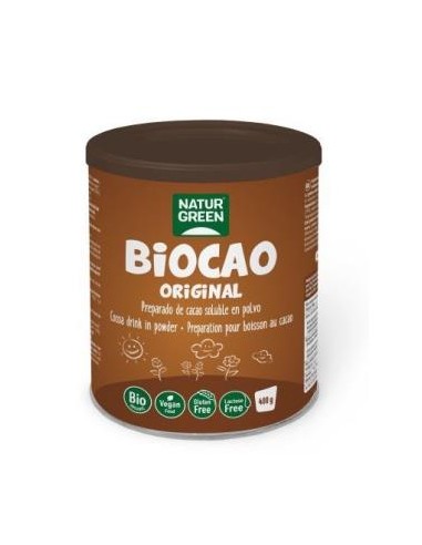 BIOCAO cacao soluble 400gr. NATURGREEN