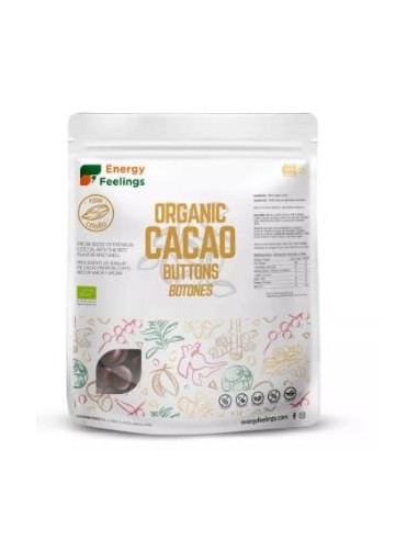 BOTONES DE CACAO 500gr. ECO ENERGY FEELINGS