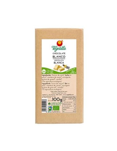 CHOCOLATE BLANCO 100gr. BIO CCPAE VEGETALIA