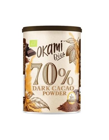 CACAO 70% instantaneo 250gr. BIO SG VEGAN OKAMI BIO