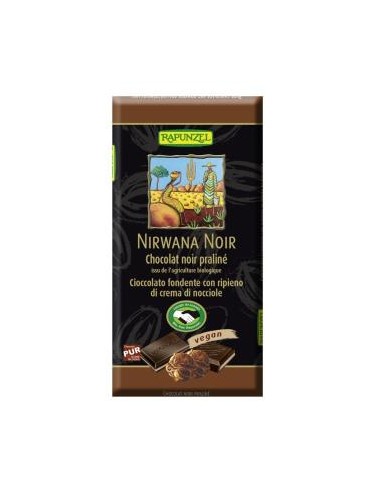 CHOCOLATE NEGRO NIRWANA 100gr. BIO VEGAN RAPUNZEL