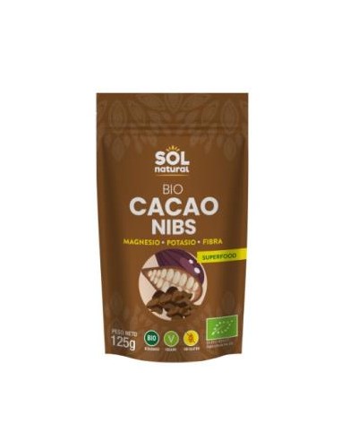 CACAO NIBS 125gr. BIO SOLNATURAL