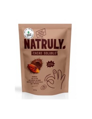 CACAO soluble 225gr. BIO NATRULY