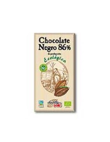 CHOCOLATE NEGRO 86% 100gr. ECO SG CHOCOLATES SOLE