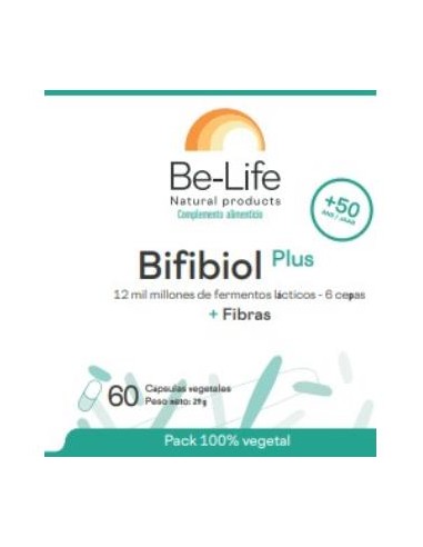 BIFIBIOL PLUS+FIBRAS 60cap. BE-LIFE