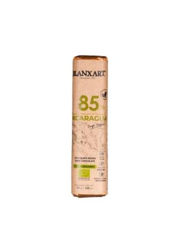 CHOCOLATE NEGRO 85% NICARAGUA 30gr. ECO BLANXART