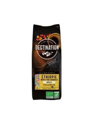 CAFE ETIOP+A MOKA 100% ARABICA molido 250gr. BIO DESTINATION