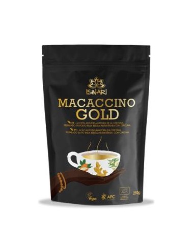 MACACCINO GOLD 250gr. BIO ISWARI