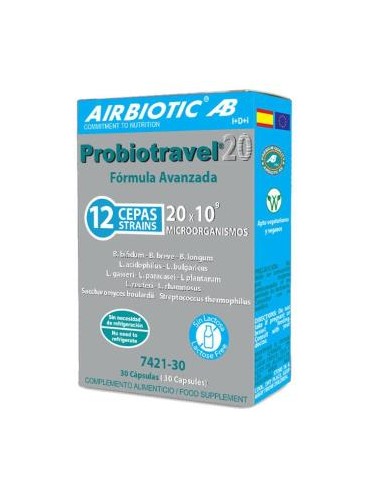 PROBIOTRAVEL20 30cap. AIRBIOTIC