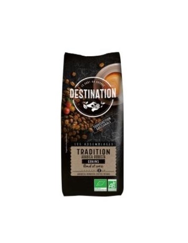 CAFE TRADICION ARABICA ROBUSTA grano 1kg. BIO DESTINATION