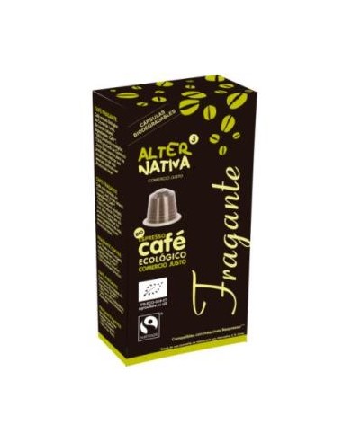 CAFE FRAGANTE 10capsulas cafe biodegradable. ECO ALTERNATIVA 3