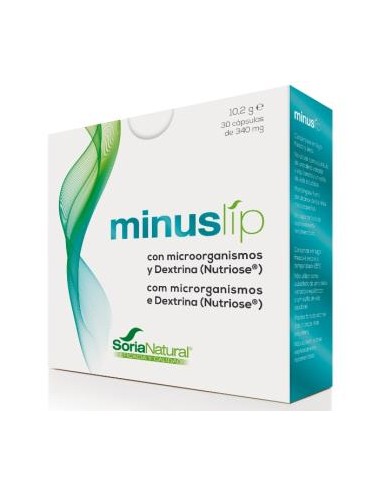 MINUSLIP 30cap. SORIA NATURAL