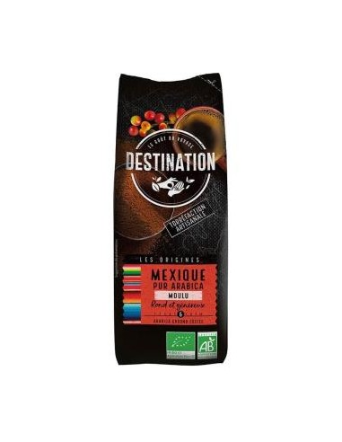 CAFE MEXICO 100% ARABICA molido 250gr. BIO DESTINATION