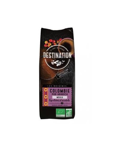 CAFE COLOMBIA 100% ARABICA molido 250gr. BIO DESTINATION