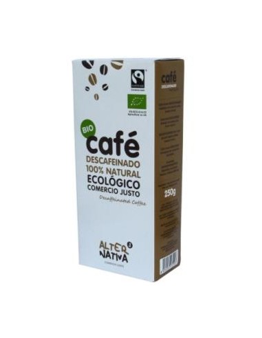 CAFE DESCAFEINADO molido 250gr. ECO ALTERNATIVA 3