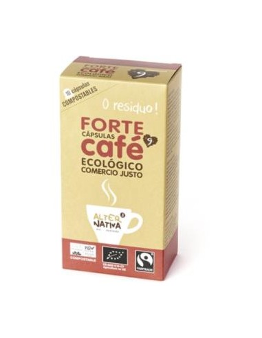 CAFE FORTE 10capsulas biodegradables ECO ALTERNATIVA 3