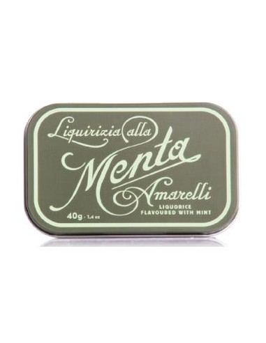 AMARELLI GREEN FAVETTE menta expositor 12x40gr.