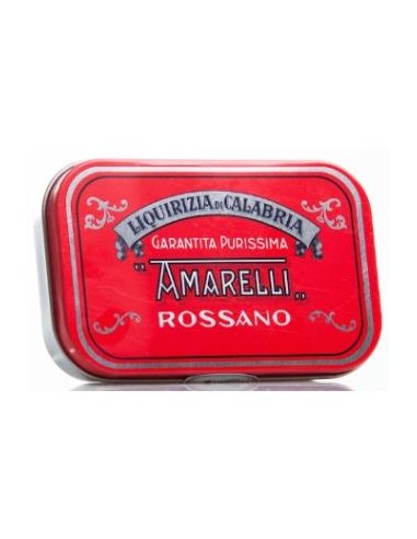 AMARELLI ROSSA spezatina regaliz rozos 12udx40gr.