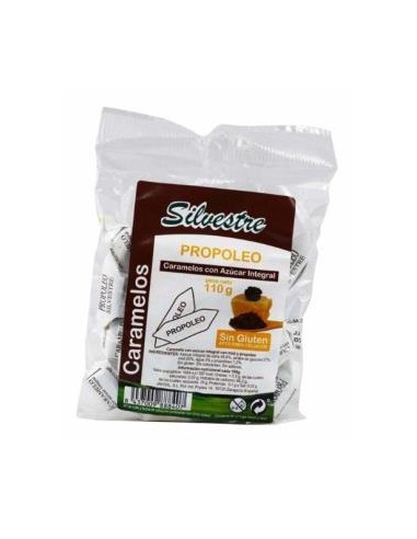 CARAMELOS DE PROPOLEO Y MIEL azucar de caña 110gr. SILVESTRE