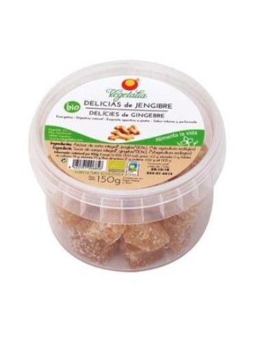 BIO DELICIAS DE JENGIBRE caramelos de goma 150gr. VEGETALIA