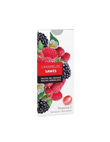 CARAMELOS BALSAM S/AZUCAR frutos bosque vit c 22gr SAWES