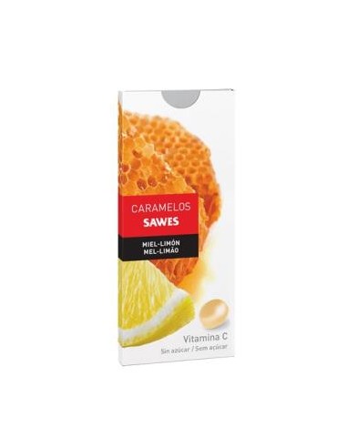 CARAMELOS BALSAM S/AZUCAR miel limón vit c 22gr SAWES