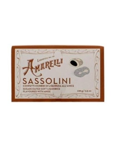 SASSOLINI piedracitas expositor 10x100gr. AMARELLI