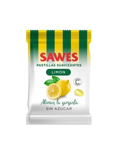 PASTILLAS BALSAM S/AZUCAR limón vit c bolsa 50gr SAWES