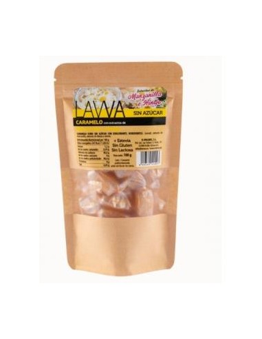 CARAMELO DE MANZANILLA HINOJO 100gr. LAVVA