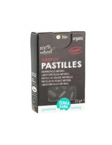 REGALIZ natural pastillas 25gr. TERRASANA