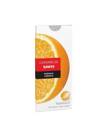 CARAMELOS BALSAM S/AZUCAR naranja vit c 22gr SAWES