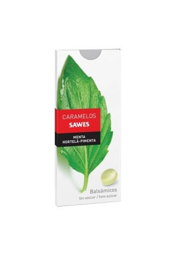 CARAMELOS BALSAMICOS S/AZUCAR menta blister 22gr SAWES