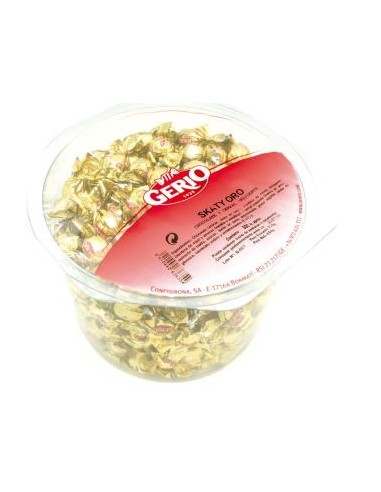 BOMBON SKATY ORO choco-cereal crujiente 300uds. GERIO