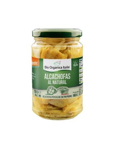 ALCACHOFAS AL NATURAL 280gr. DEMETER BIO ORGANICA ITALIA